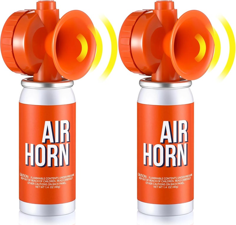 ElectricWise Air Horn 1.4oz, 122dB Loud Air Horns for Safety, Heard Up to 1/2 Mile Away, Small Boat Marine Horn Can, Meet US Coast Guard, Emergency Use for Marine Boating - Image 1